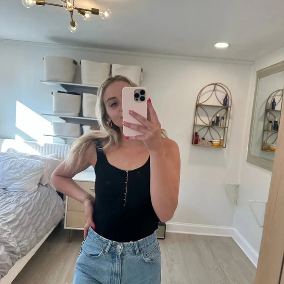 FOREVER 21 bodysuite M/L - Picture 6 of 7